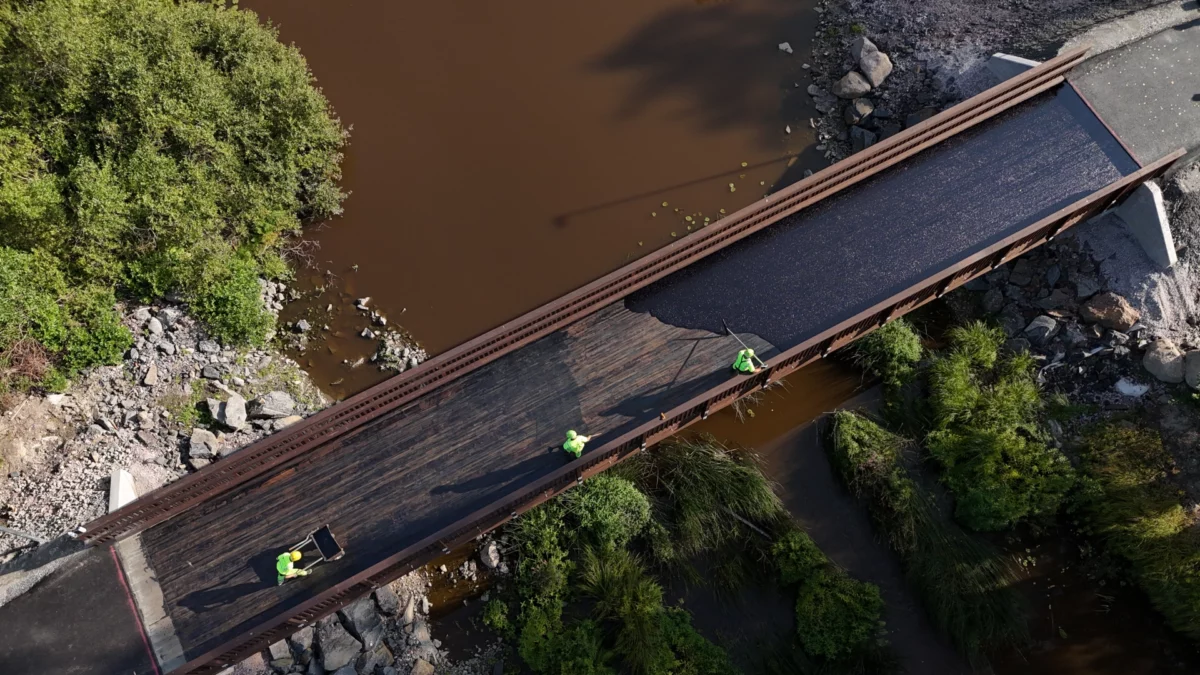 Siltamastiksi, dronekuva